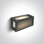 One Light vanjska zidna svjetiljka LED 7W WW IP54 230V antracit - DM67420AL/AN/W