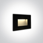 Zidno led svjetlo crno  IP65 LED 4W WW 230V - DM68076/B/W