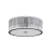 Stropna svjetiljka BAROK, LED G9, max 6x5W, PROM 470, crna staklo - NL9006058