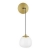 Zidna svjetiljka THE EGG, LED G9, max 1x5W, PROM 130, crna zlatna bijela - NL9009262