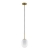 Viseća svjetiljka CHRYSI, LED G9, max 1x5W, PROM 120, zlatna gradient bijela - NL9092821