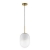 Viseća svjetiljka CHRYSI, LED G9, max 1x5W, PROM 180, zlatna gradient bijela - NL9092822