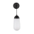 Zidna svjetiljka BLAKY, LED E14, max 1x5W, crna bijela - NL9092828