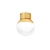 Stropna svjetiljka Rossini_S, LED 6W, 3000K, PROM 100, zlatna - LL9214