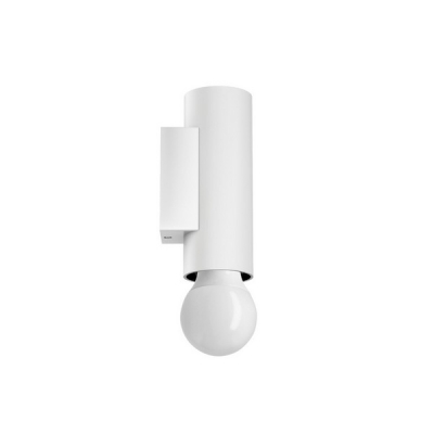 Zidna svjetiljka Birba_W1, E27, max 1x13W, PROM 60, bijela - LL9439
