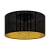 Stropna svjetiljka E27, 1x40W, PROM 475 “VARILLAS” crno-zlatna - 98311