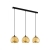 Viseća svjetiljka E27, 3x40W, D-780 “ALBARACCIN” crna-zlatna - 98525