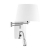 Zidna svjetiljka Cingo, LED 3W + E27 max 1x60W, krom bijela - NL6102682