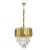 Viseća svjetiljka GRANE, LED E14, max 4x5W, PROM 400, zlatna kristal - NL9181100