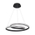 Viseća svjetiljka GRANIA, LED 25W, 1900lm, 3000K, PROM 550, crna akril - NL9818511