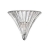 Zidna svjetiljka Guscio, LED E14, max 1x5W, krom prozirna - NL6101601
