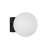 Zidna svjetiljka JOLINE, LED 1x6W, 450lm, 3200K, switch-on-off, crna bijela - NL9919601