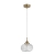 Viseća svjetiljka MOND, LED E14, max 1x5W, PROM 180, zlatna prozirna - NL9738211