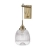 Zidna svjetiljka MOND, LED E14, max 1x5W, PROM 180, zlatna prozirna - NL9738200