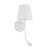 Zidna svjetiljka Nia, LED 3W + E14 max 1x5W, bijela - NL9182371