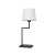 Stolna svjetiljka SAVONA, LED E27, max 1x12W, H-500, crna bijela - NL9919152