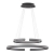 Viseća svjetiljka TORRENTE, LED 55W, 2475lm, 3000K, PROM 800, crna - NL9392011