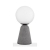 Stolna svjetiljka ZERO, LED G9, max 1x5W, PROM 100, beton siva bijela - NL9577010