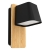Zidna svjetiljka, E27, 1x40W, V-255, crna/bijela/drvo ‘RUSCIO’ - 390009