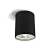 One Light vanjska stropna svjetiljka E27 75W PAR30 IP54 crna 67132C/B