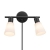 Nordlux zidna svjetiljka “COLE” 2x40W E14 crna - 5704924006111