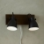 Zidna svjetiljka Markslojd NATIVE, E14, LED 2x18W, smeđa/crna - MA108213