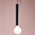 Viseća svjetiljka Markslojd SENCILLO, E27, 1x40W, crna - MA108260