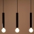Viseća svjetiljka Markslojd SENCILLO, E27, 3x40W, crna - MA108262