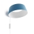 Zidna svjetiljka Oxygen, LED 36W, 3000K, L-557, sa prekidačem, plava bijela - SS8192